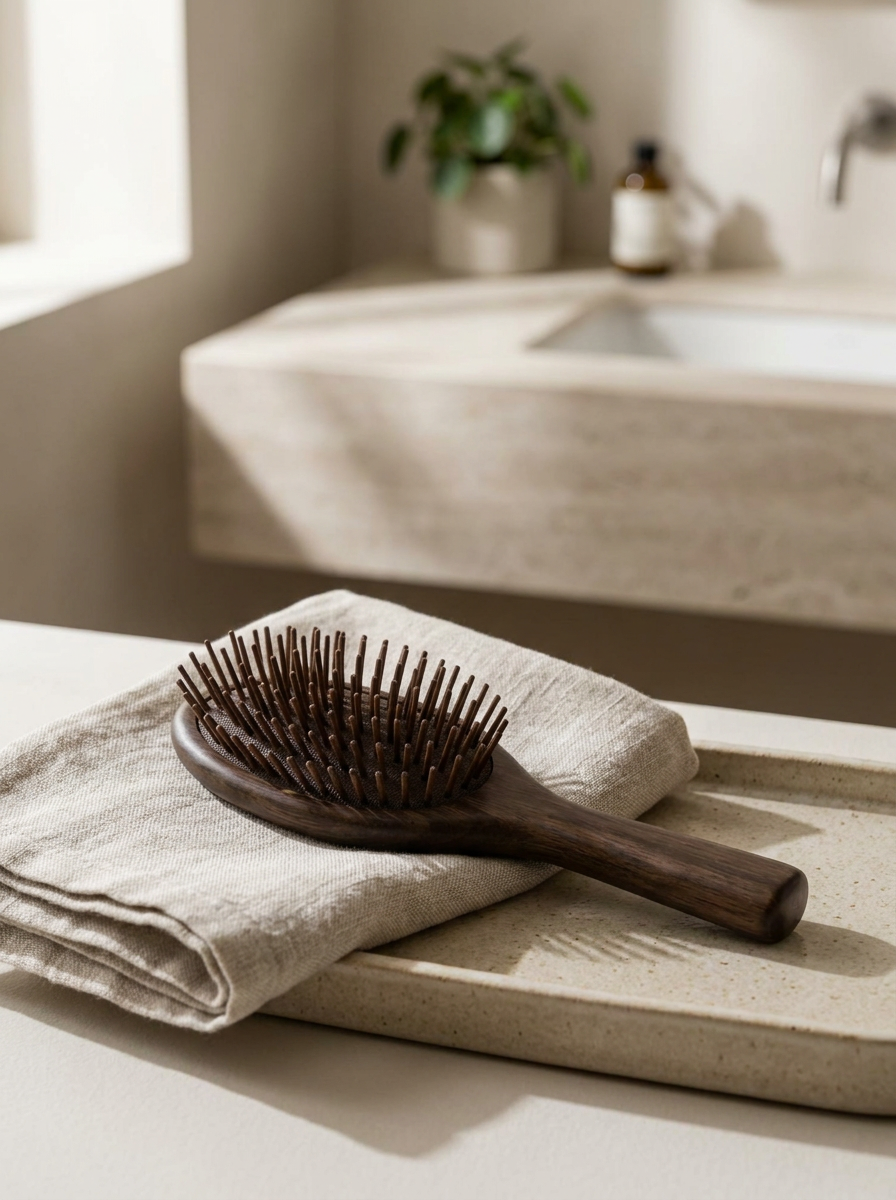 Natural Bamboo Hair Brush