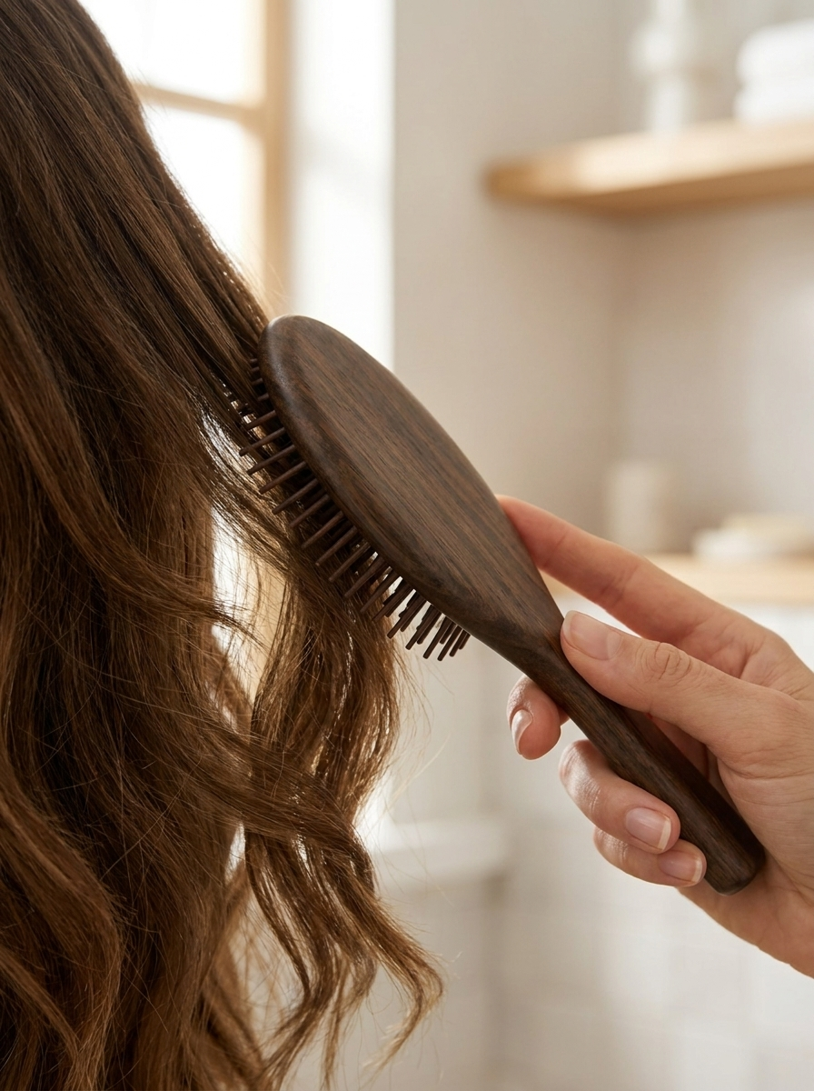 Natural Bamboo Hair Brush