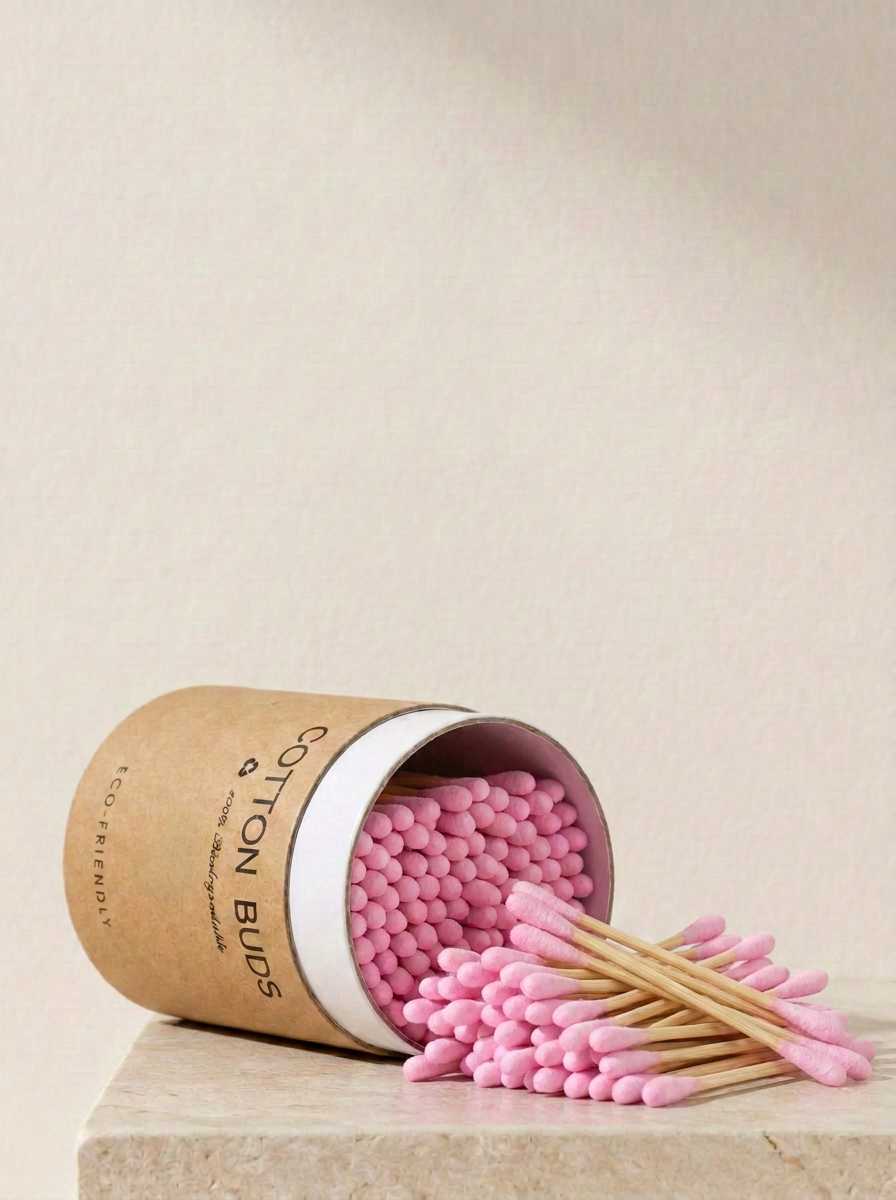 Bamboo Cotton Swabs | Pack of 1,000