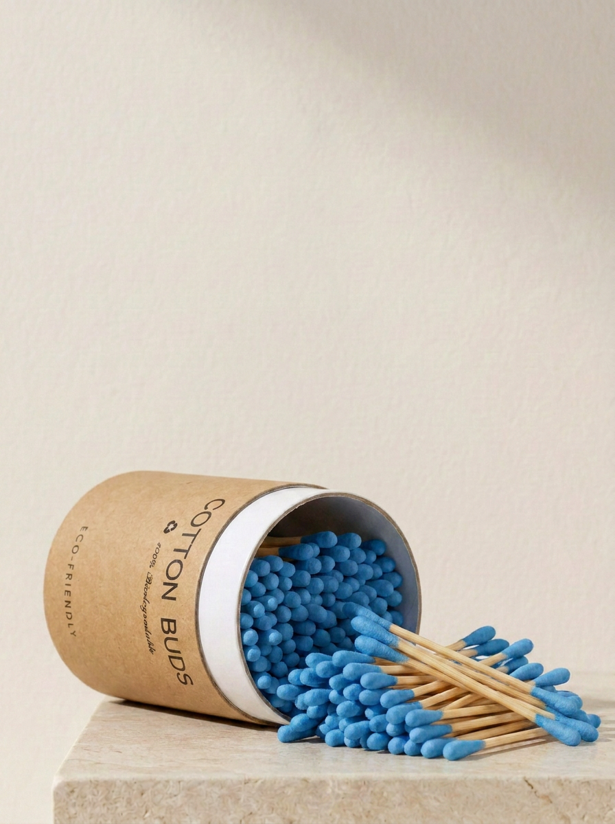 Bamboo Cotton Swabs | Pack of 1,000