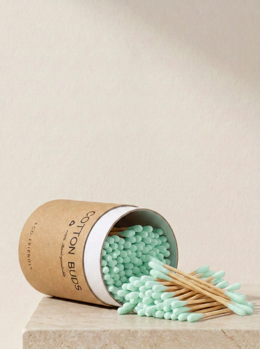 Bamboo Cotton Swabs | Pack of 1,000