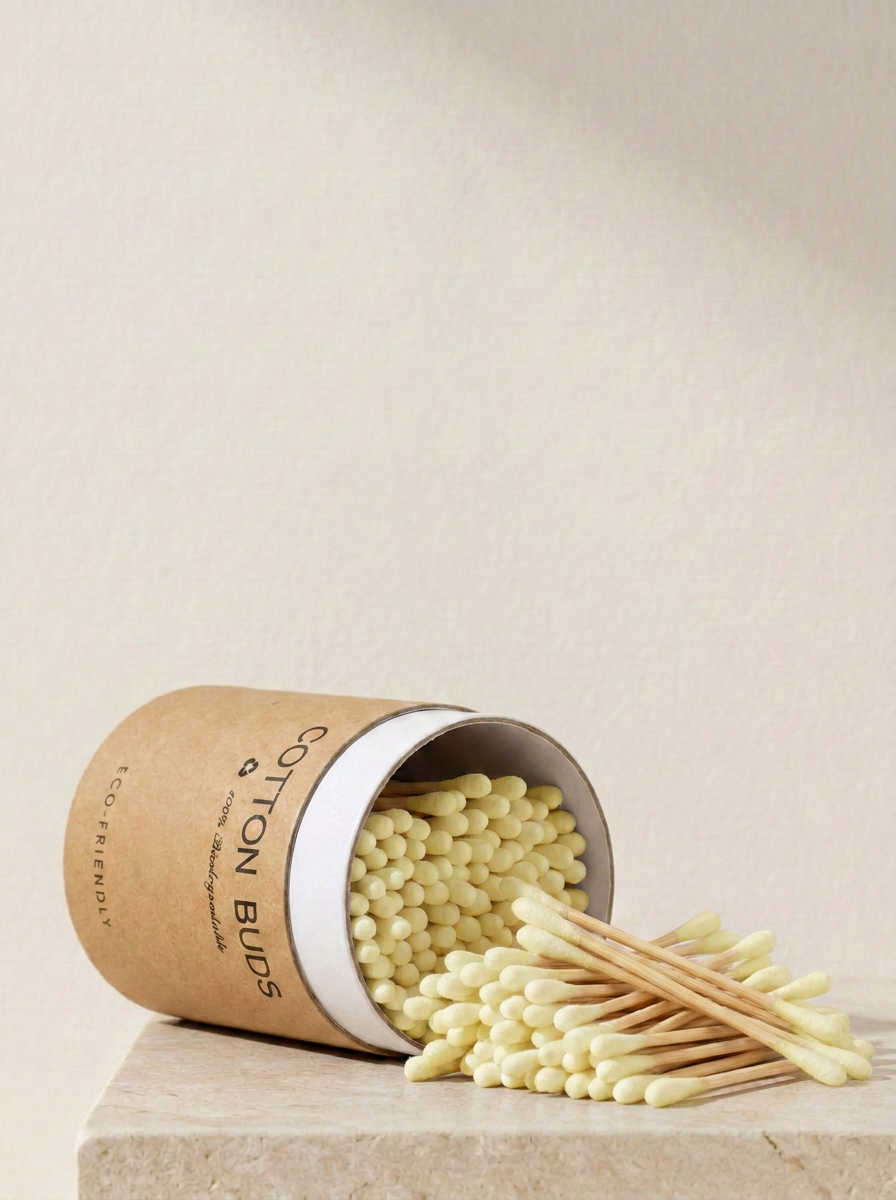 Bamboo Cotton Swabs | Pack of 1,000