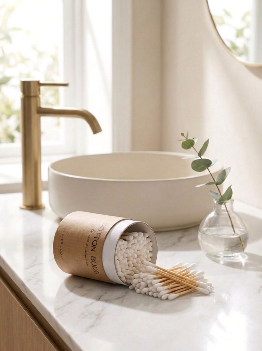 Bamboo Cotton Swabs | Pack of 1,000